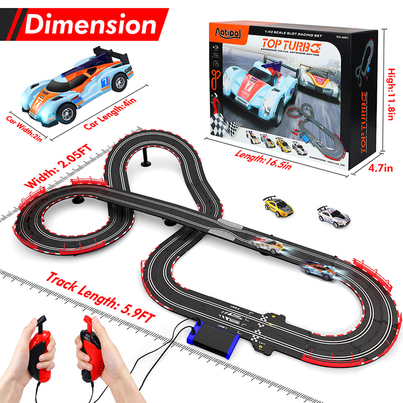 Slot Car Race Track Sets a44rt Aotipol