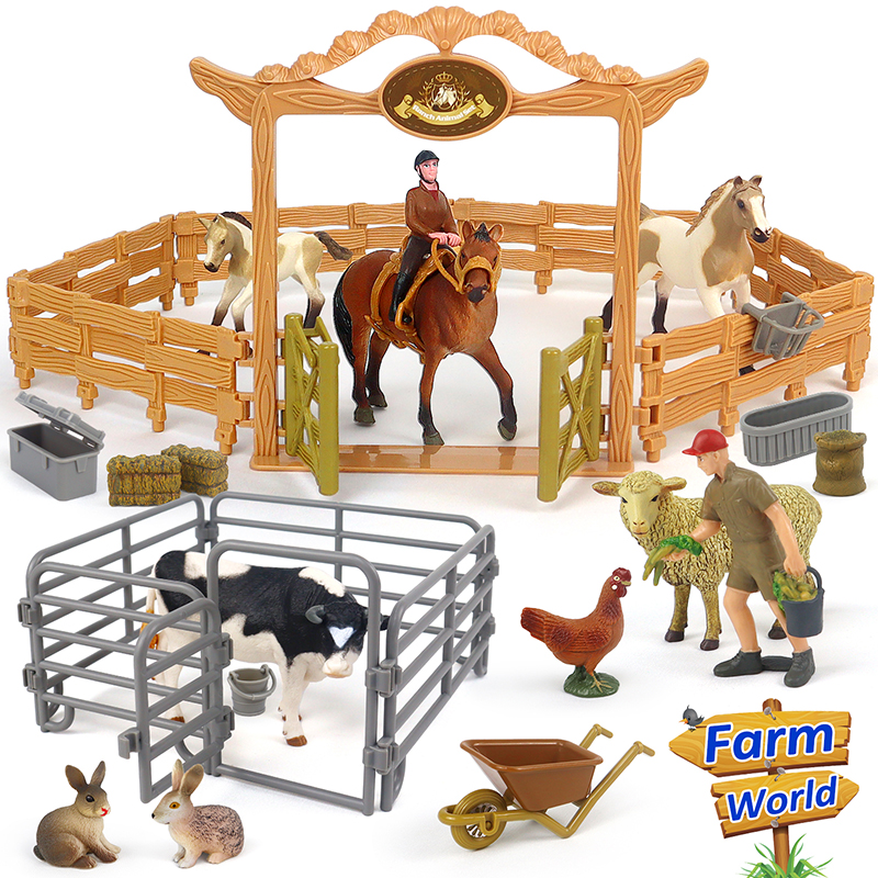 Farm Animals for Toddlers (a49ft)